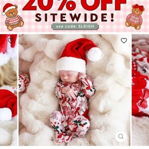 Caden lane bow what fun ruffle pajamas